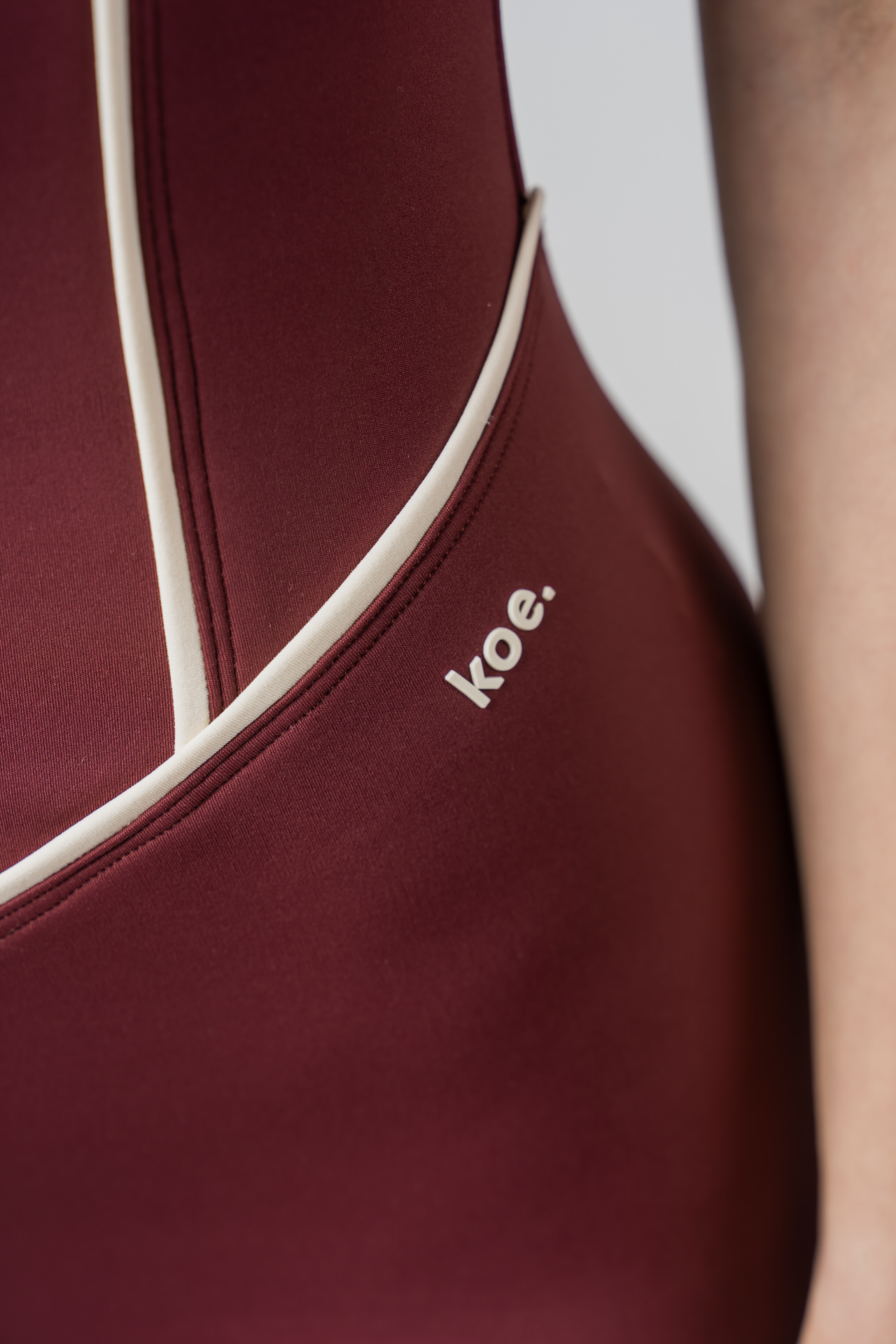 Pulse Jumpsuit Short Burgundy - Slika 8