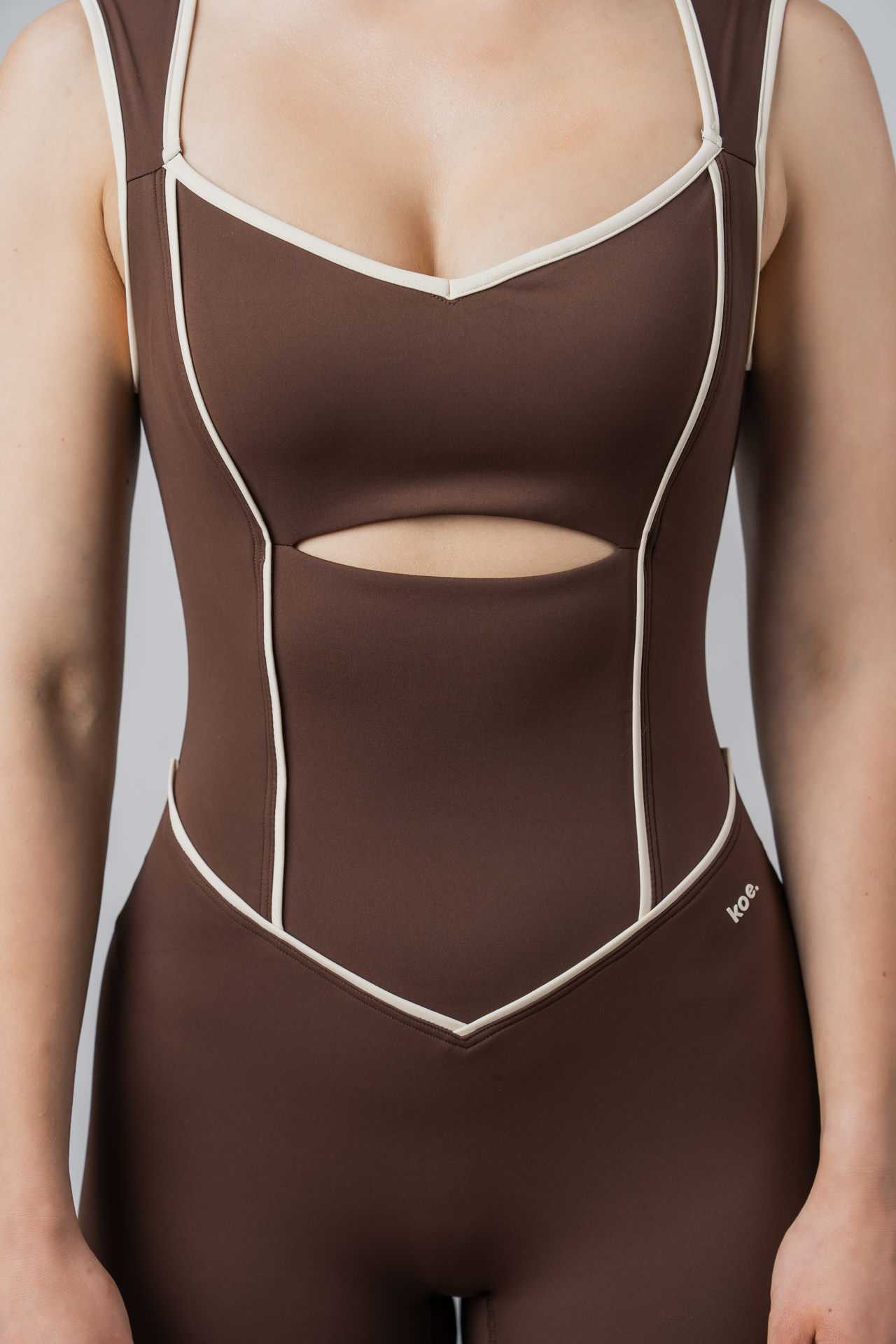 Pulse Jumpsuit Long Brown - Slika 8
