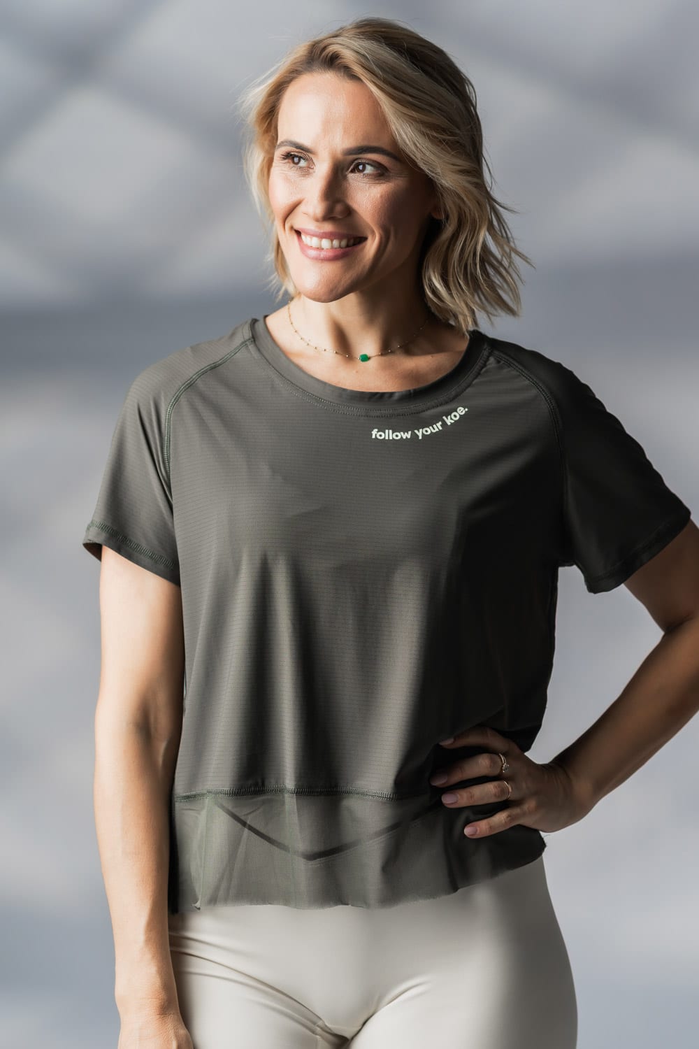 Motion Tee Olive