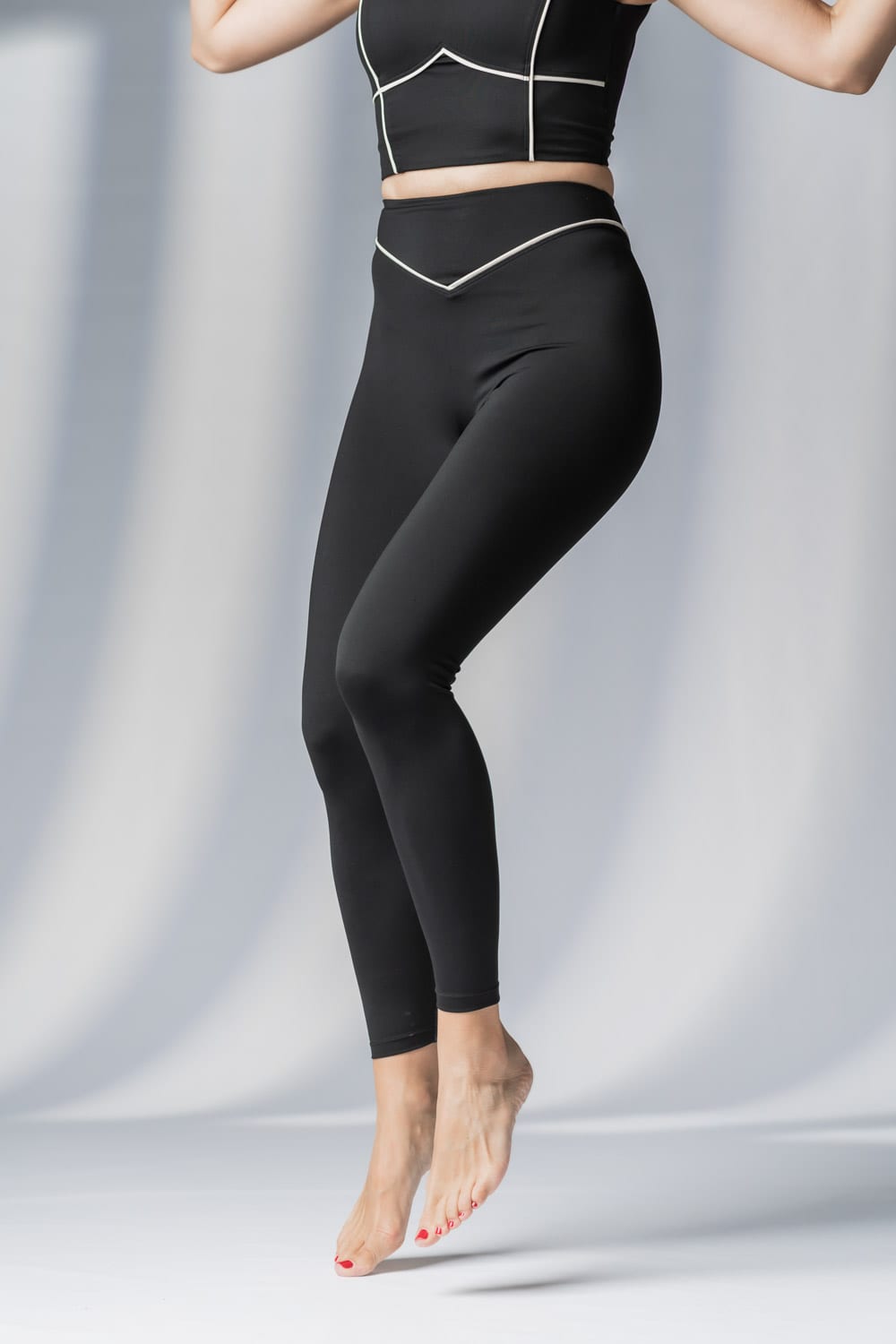 Flow Leggings Black - Slika 8