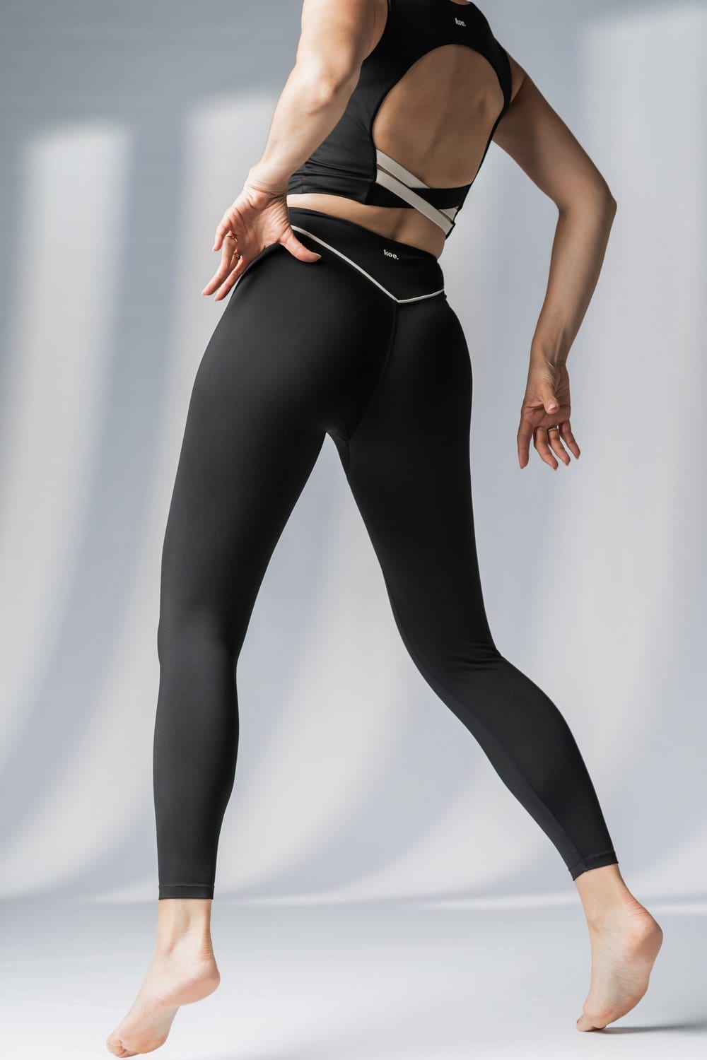 Flow Leggings Black - Slika 2