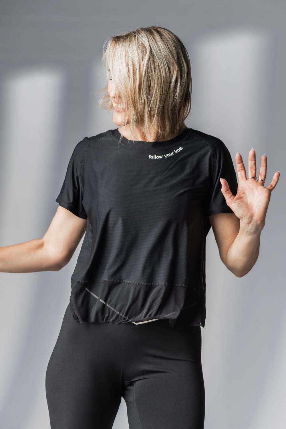Motion Tee Black - Slika 6